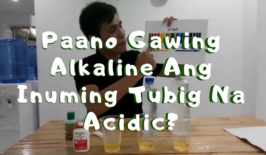 Unsafe Drinking Water? Make Your Water Alkaline Using Zynergia Supernatural Drops.