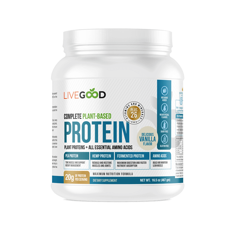 LiveGood Complete Plant-Based Protein