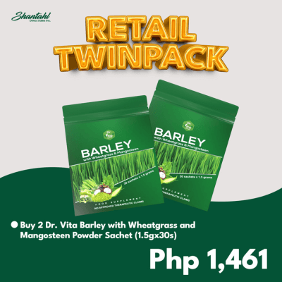  Dr. Vita Barley Twin Pack Promo 